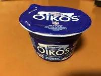 Mängden socker i Nonfat yogurt, blueberry