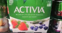 Mängden socker i ACTIVIA STRAWBERRY  / BLUEBERRY 12PK