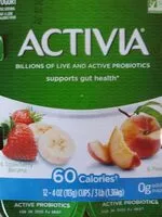 Mängden socker i Activia