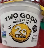 Mängden socker i Meyer lemon Greek yogurt