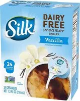 Mängden socker i Dairy free creamer single servings vanilla flavor