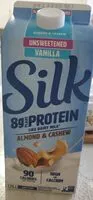 Mängden socker i Almond and cashew unsweetened vanilla drink