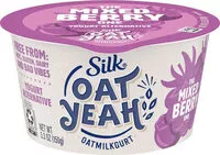 Mängden socker i Oat yeah mixed berry oatmilk yogurt