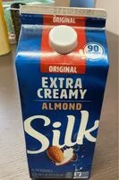 Mängden socker i Extra creamy almond silk