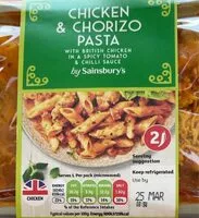 Mängden socker i Chicken & Chorizo Pasta