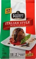Mängden socker i Italian style meatballs hearty size