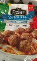 Mängden socker i Cooked perfect original meatballs 100% beef