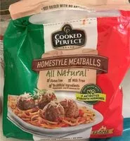 Mängden socker i Homestyle meatballs