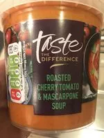 Mängden socker i Roasted cherry tomato and mascarpone soup