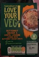 Mängden socker i Butternut Squash Lasagne