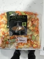 Mängden socker i Vegetable & Lentil Soup Mix