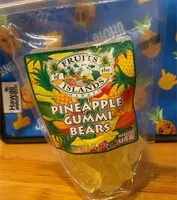 Mängden socker i Pineapple gummi bears