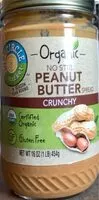 Mängden socker i Organic No Stir Chunky Peanut Butter Spread