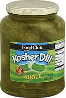 Mängden socker i Whole Kosher Dill