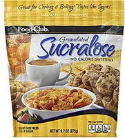 Mängden socker i Granulated Sucralose No Calorie Sweetener