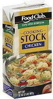 Mängden socker i Chicken Cooking Stock