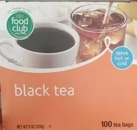 Mängden socker i black tea