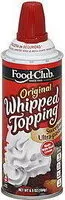 Mängden socker i Original Whipped Topping