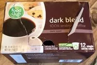 Mängden socker i dark blend