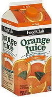 Mängden socker i No pulp original 100% orange juice from concentrate