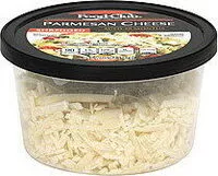 Mängden socker i Shredded Parmesan Cheese