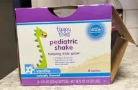 Mängden socker i Pediatric shake