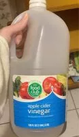 Mängden socker i Apple cider vinegar