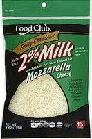 Mängden socker i Finely Shredded Reduced Fat Low-Moisture Part-Skim
