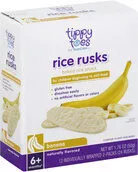 Mängden socker i Banana rice rusks baked rice snack