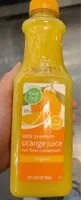Mängden socker i Original no pulp 100% premium orange juice