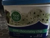 Mängden socker i Chocolate flavored chips in mint ice cream