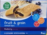 Mängden socker i Fruit & Grain Cereal bars