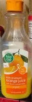 Mängden socker i Original 100% premium orange juice