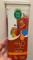 Mängden socker i + H2O low calorie drink mix Iced Tea