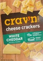 Mängden socker i Crav’n cheese crackers