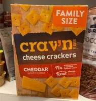 Mängden socker i Cheese crackers