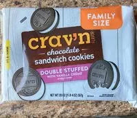 Mängden socker i Chocolate sandwich cookies