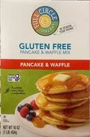 Mängden socker i Gluten free pancake waffle mix