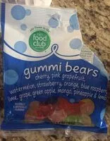 Mängden socker i gummi bears