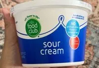 Mängden socker i Sour Cream