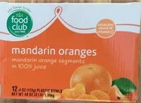 Mängden socker i Mandarin Oranges