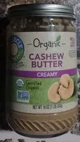 Mängden socker i Organic Cashew Butter