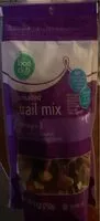 Mängden socker i Unsalted trail mix