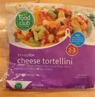 Mängden socker i Tri-color cheese tortellini