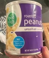 Mängden socker i Roasted peanuts unsalted