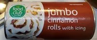 Mängden socker i Jumbo cinnamon rolls
