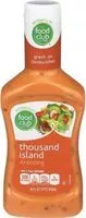 Mängden socker i Thousand Island Dressing