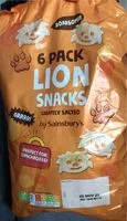 Mängden socker i Lion snacks