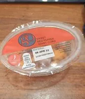 Mängden socker i Sweet red pepper giant corn