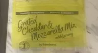Mängden socker i Grated Cheddar & Mozzarella Mix